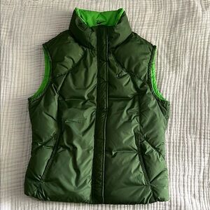 NWOT Nike Green Puffer Vest